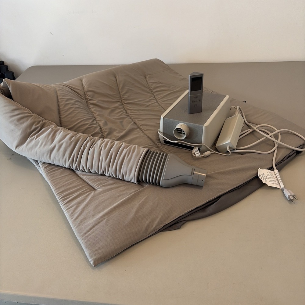 Sleep Number DUAL TEMP Heat & Cool Mattress Layer Pad HALF Queen Gray i10